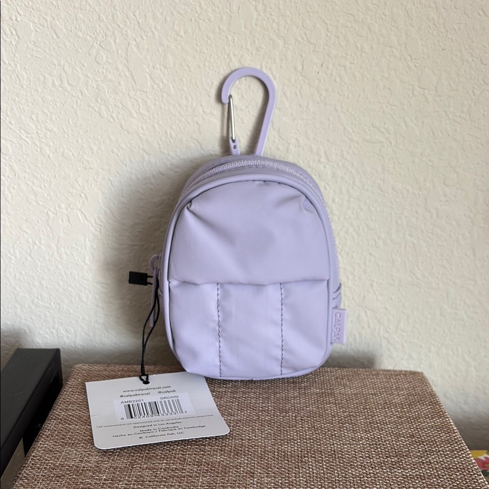 Calpak Luka Key Pouch in Orchid